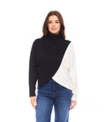 Karen Kane Colorblock Crossover Top