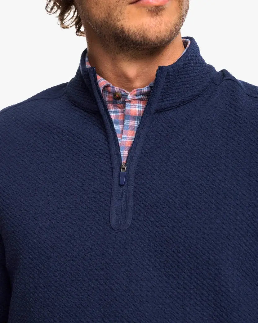 Southern Tide Heather Outbound Quarter Zip Pullover