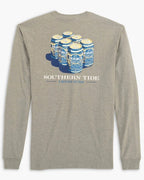 Southern Tide SkipJack 6 Pack Heather Long Sleeve T-Shirt