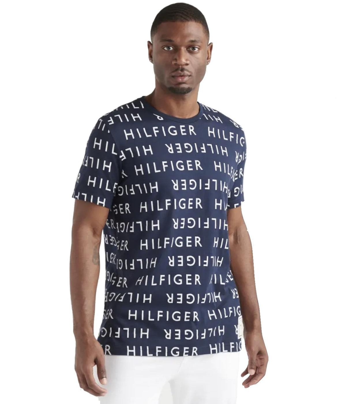 Tommy Hilfiger Allover Crew Neck Tee