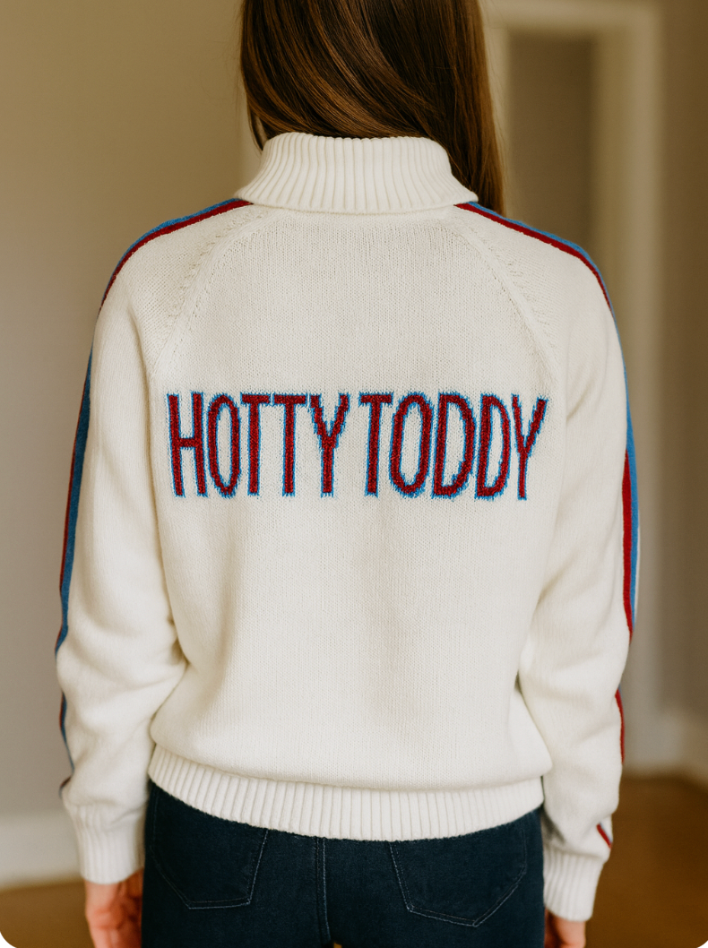 Sweater X Vetter Hotty Toddy Ole Miss 1/2 Zip Sweater