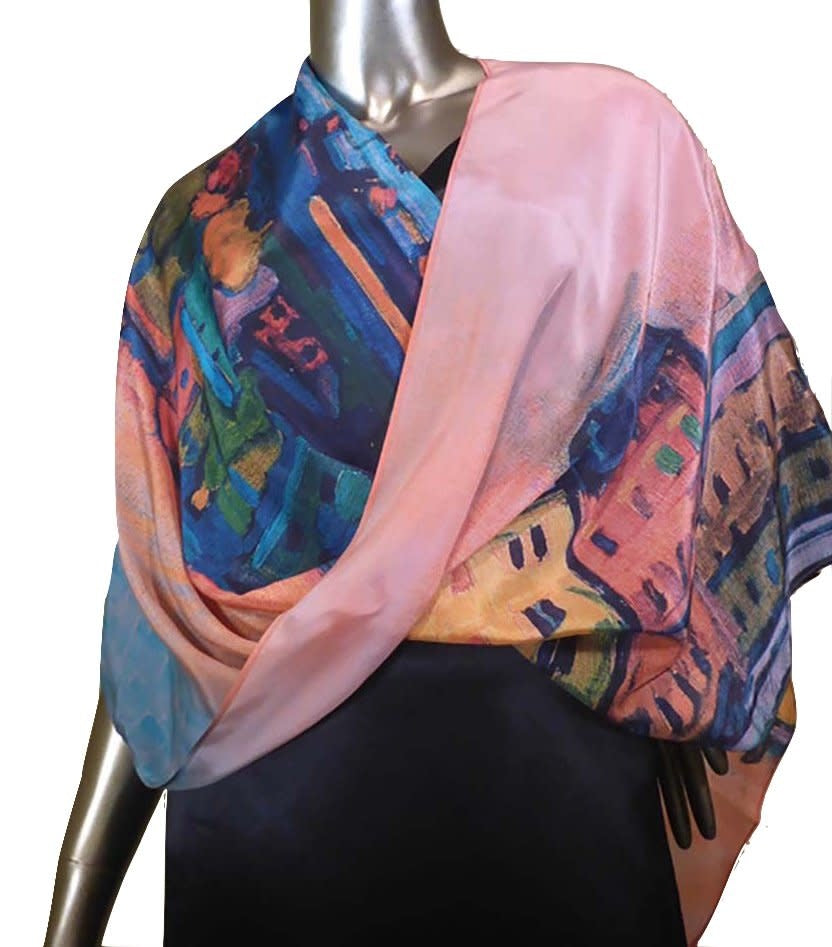 Cocoon House Frida Silk Infinity Poncho