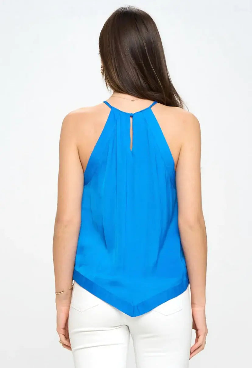 130 Cole | Colletta Coop Angled Hem Halter