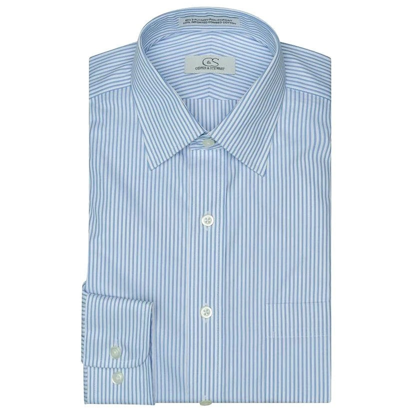 Cooper & Stewart The Franklin Stripe Dress Shirt