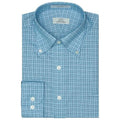 Cooper & Stewart Aiken Plaid Button Down Dress Shirt