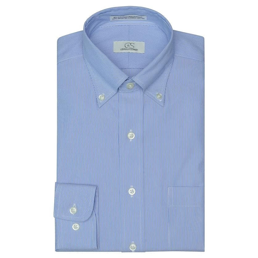 Cooper & Stewart The Reagan Stripe Dress Shirt