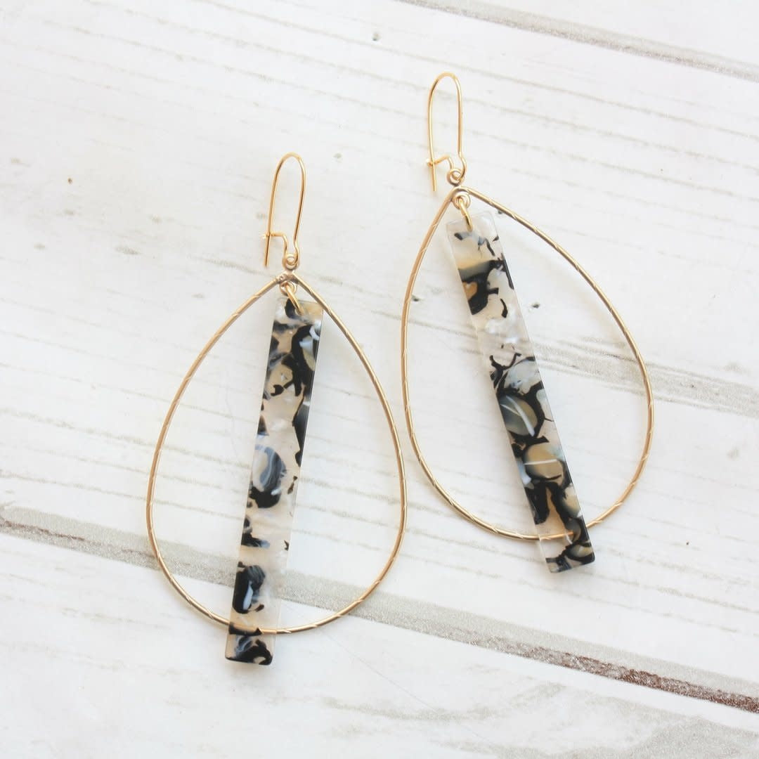 Virtue - Hoops w/ Acrylic Bar