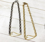 Virtue Open Heart Rolo Necklace
