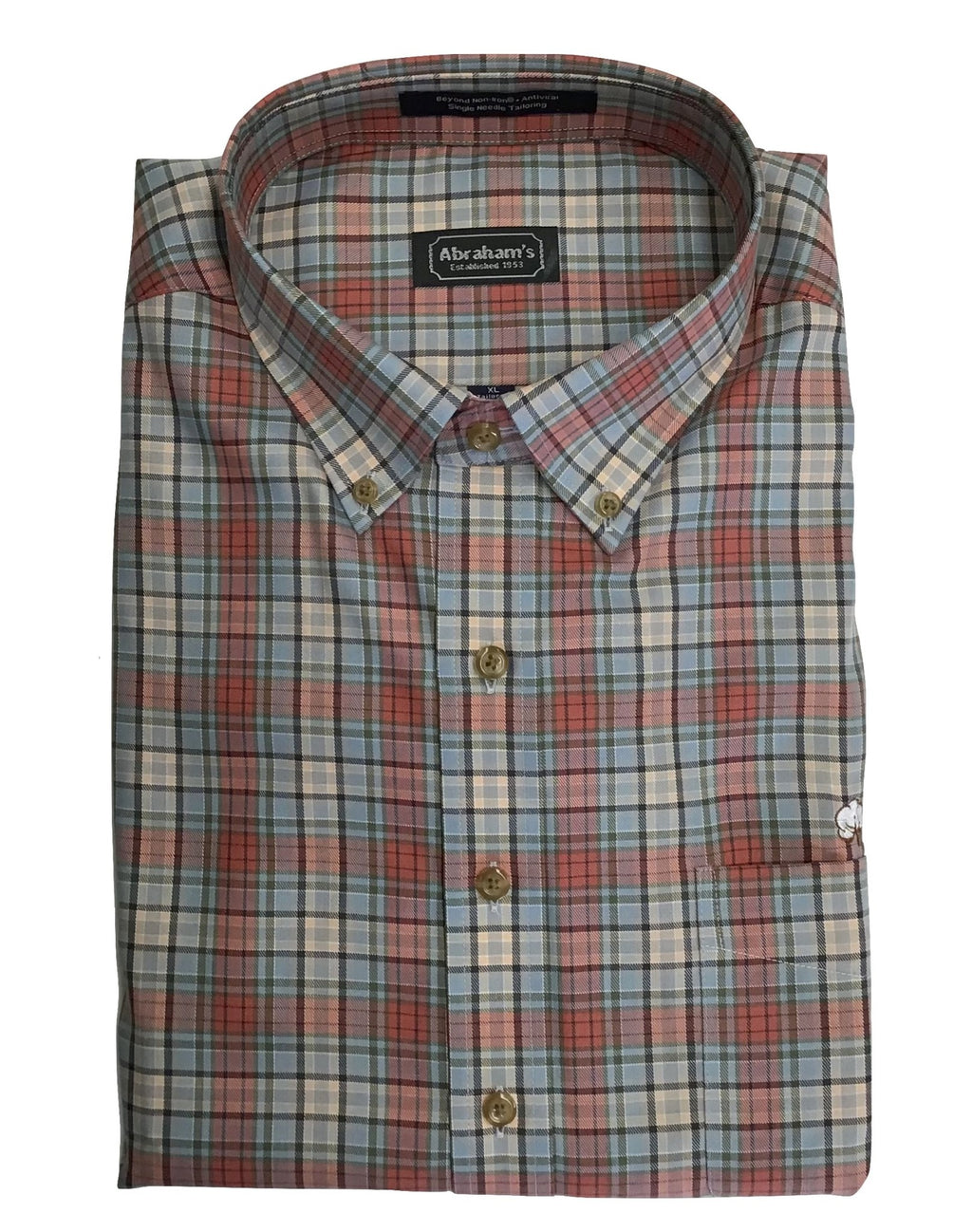 Abraham's Big & Tall Cotton Boll Shirt