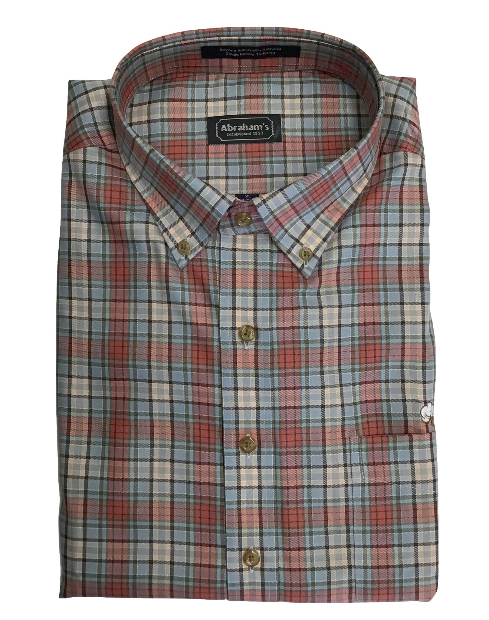 Abraham's Big & Tall Cotton Boll Shirt