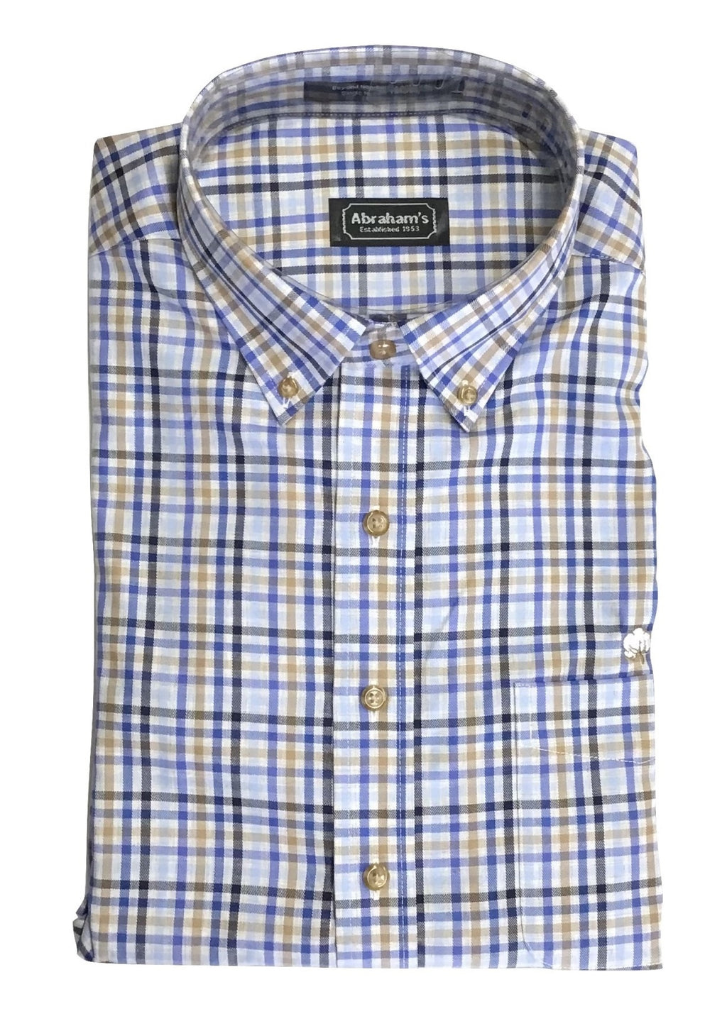 Abraham's Big & Tall Cotton Boll Shirt