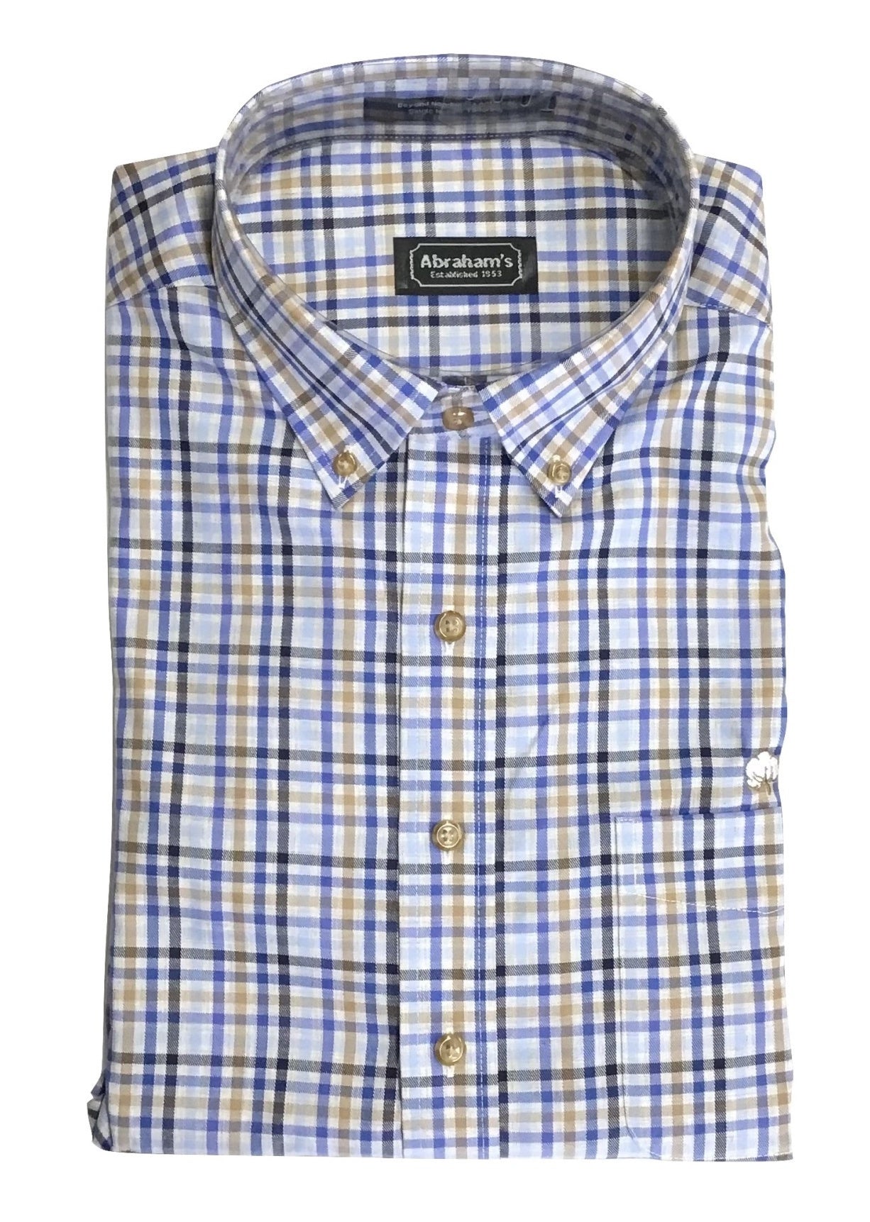 Abraham's Big & Tall Cotton Boll Shirt