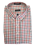 Abraham's Balfour Tailored Fit Cotton Boll Shirt - Classic Checkered Casual Wear