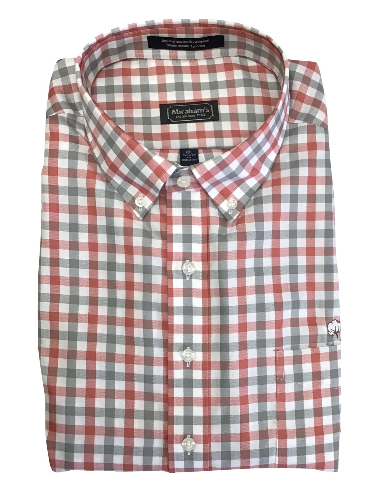 Abraham's Big & Tall Cotton Boll Shirt