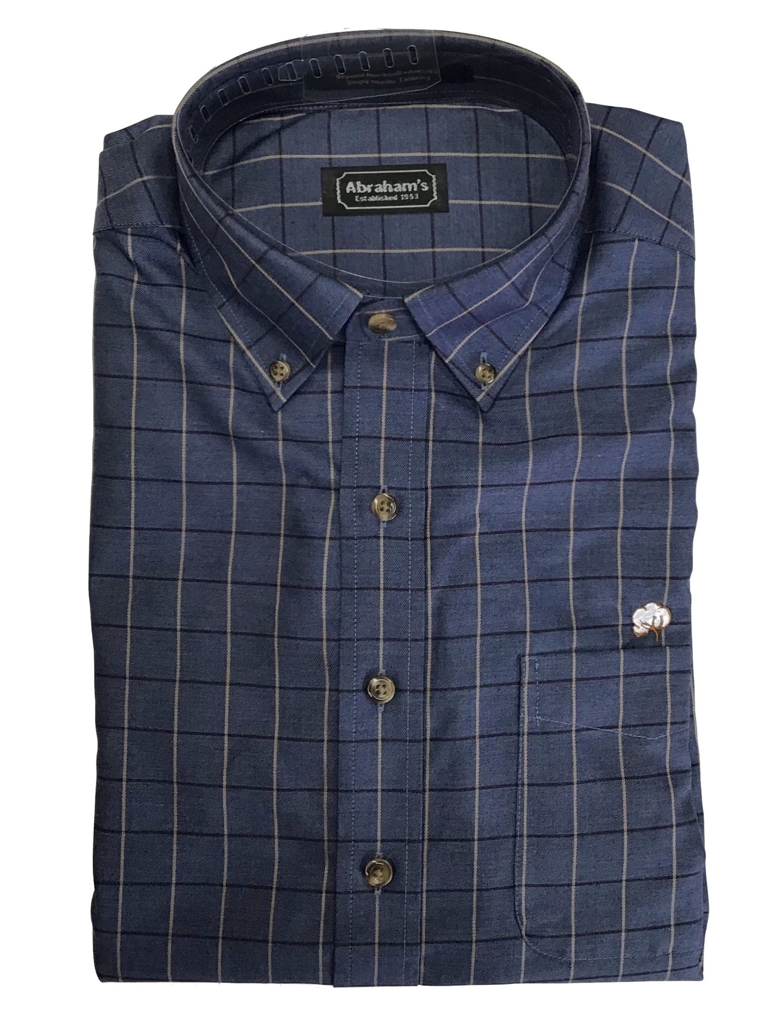 Abraham's Big & Tall Cotton Boll Shirt