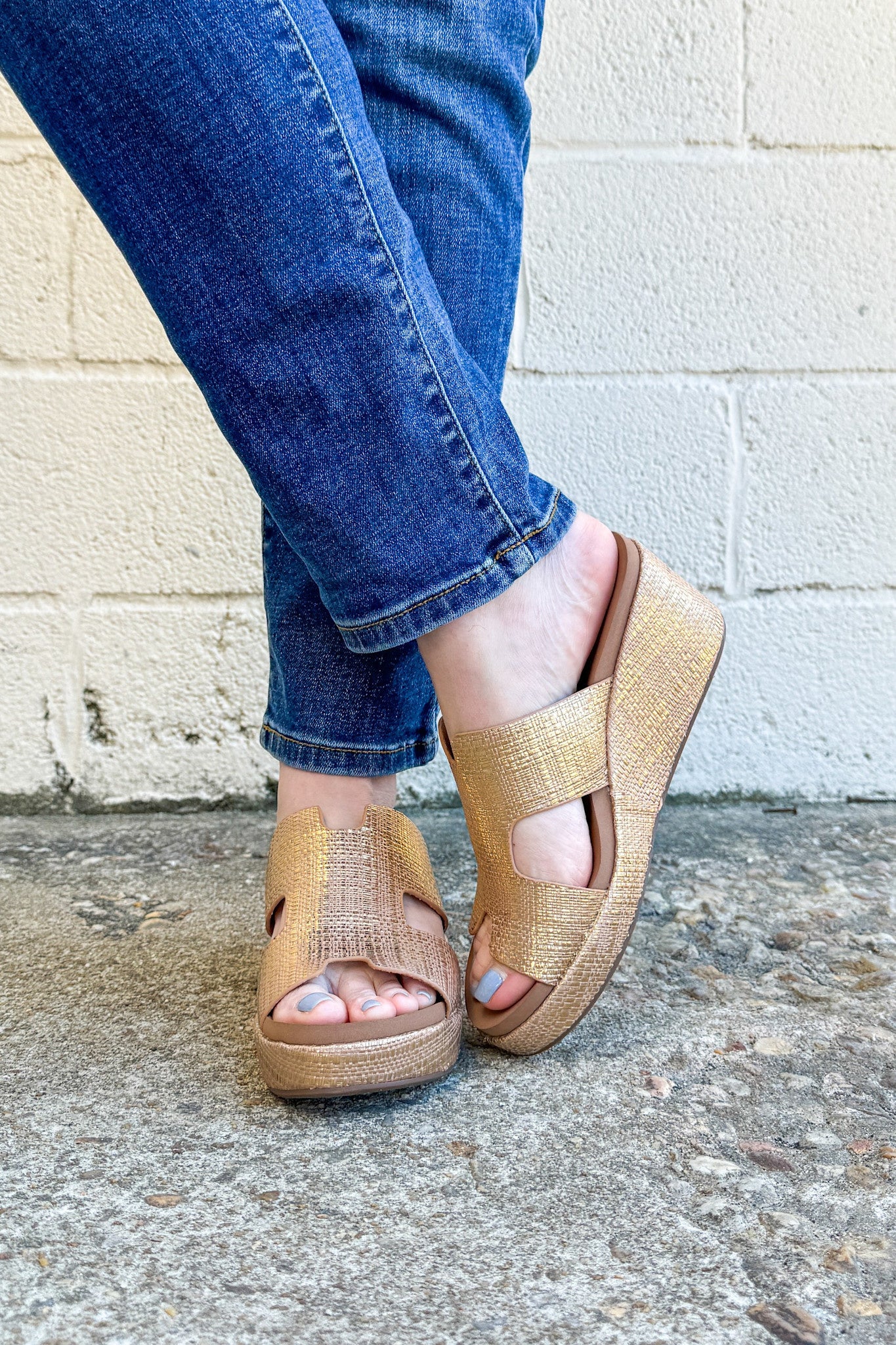 Corky's Pucker Up Wedge Sandals