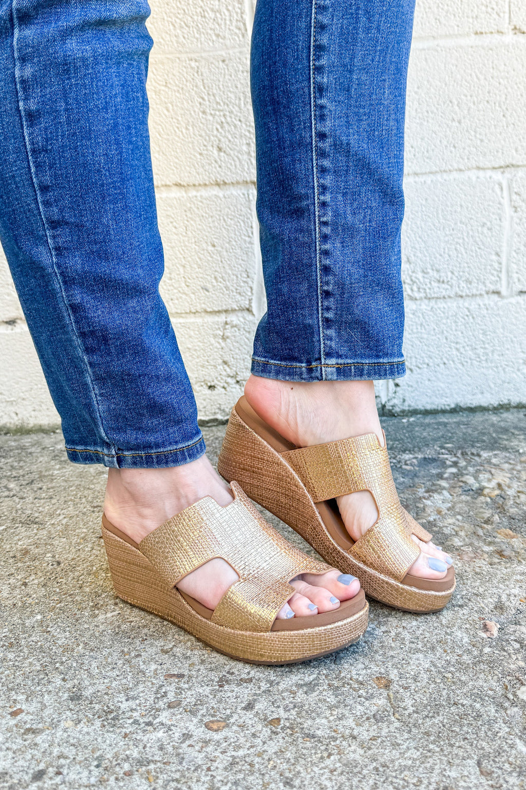 Corky's Pucker Up Wedge Sandals