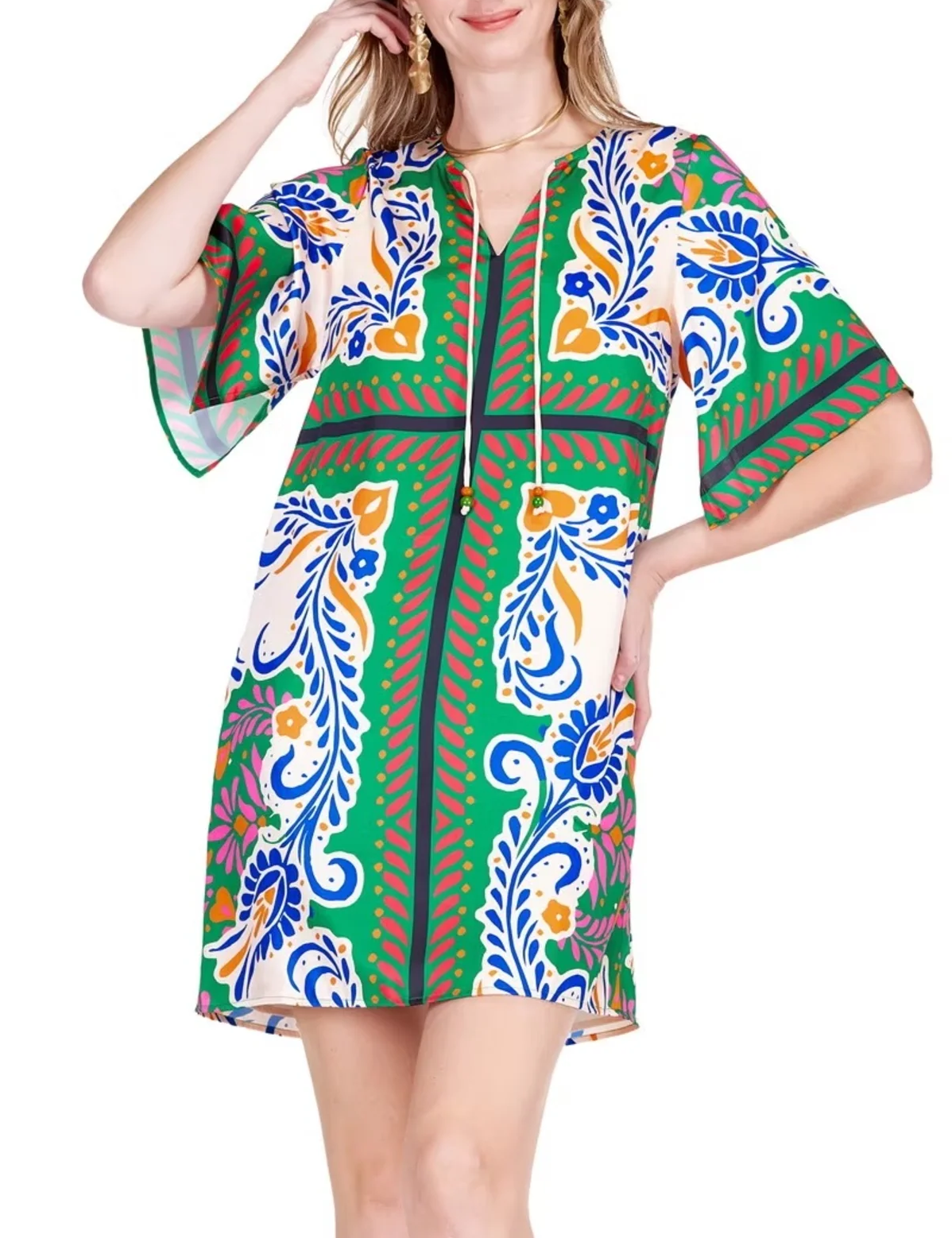 Jade Melody Tam Kimono Tunic