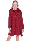 Jade Melody Tam Collar Fitted Coat