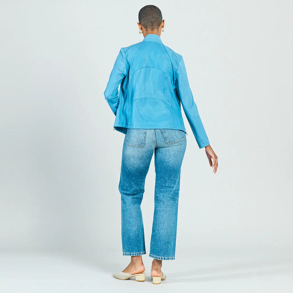 Clara Sunwoo Liquid Leather Signature Jacket