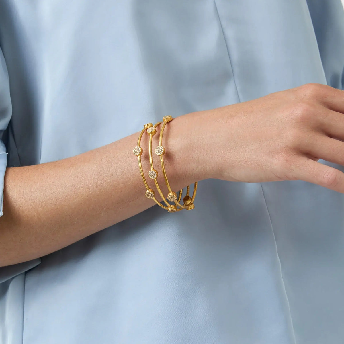 Julie Vos Milano Luxe Medium Bangle