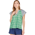 Joy Joy Flutter Sleeve Top