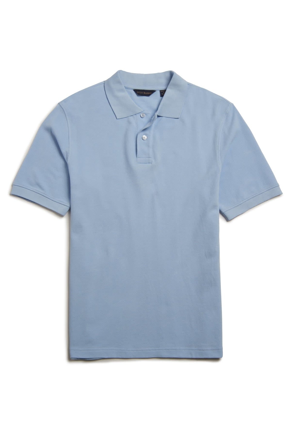 Scott Barber Pima Pique Polo Shirt