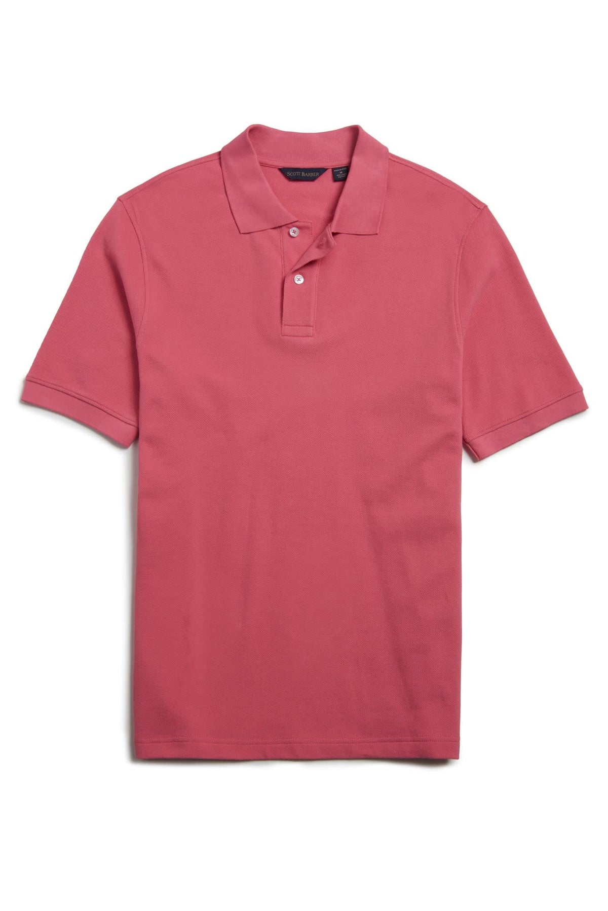 Scott Barber Pima Pique Polo Shirt