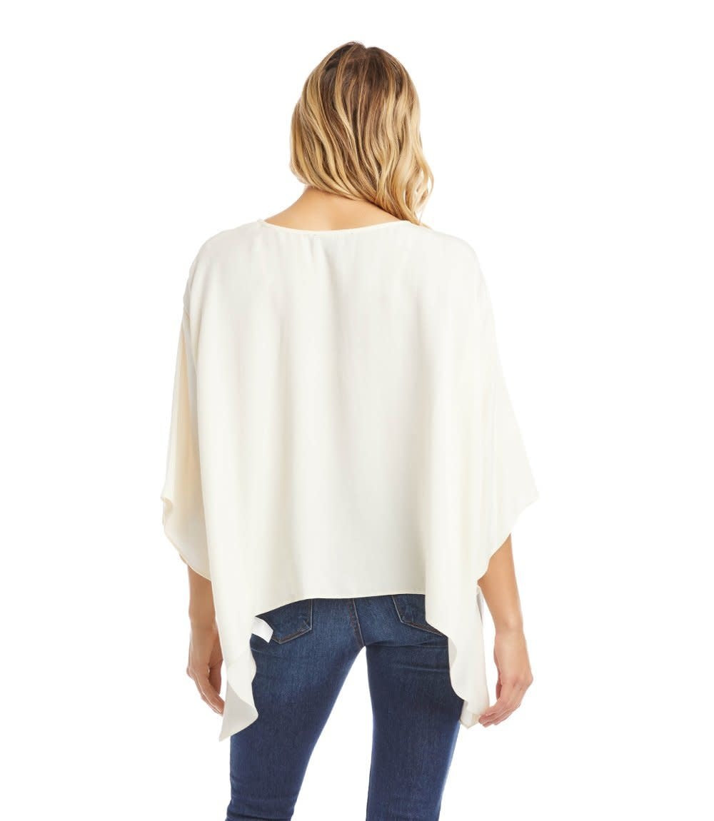 Karen Kane Flare Hem Top