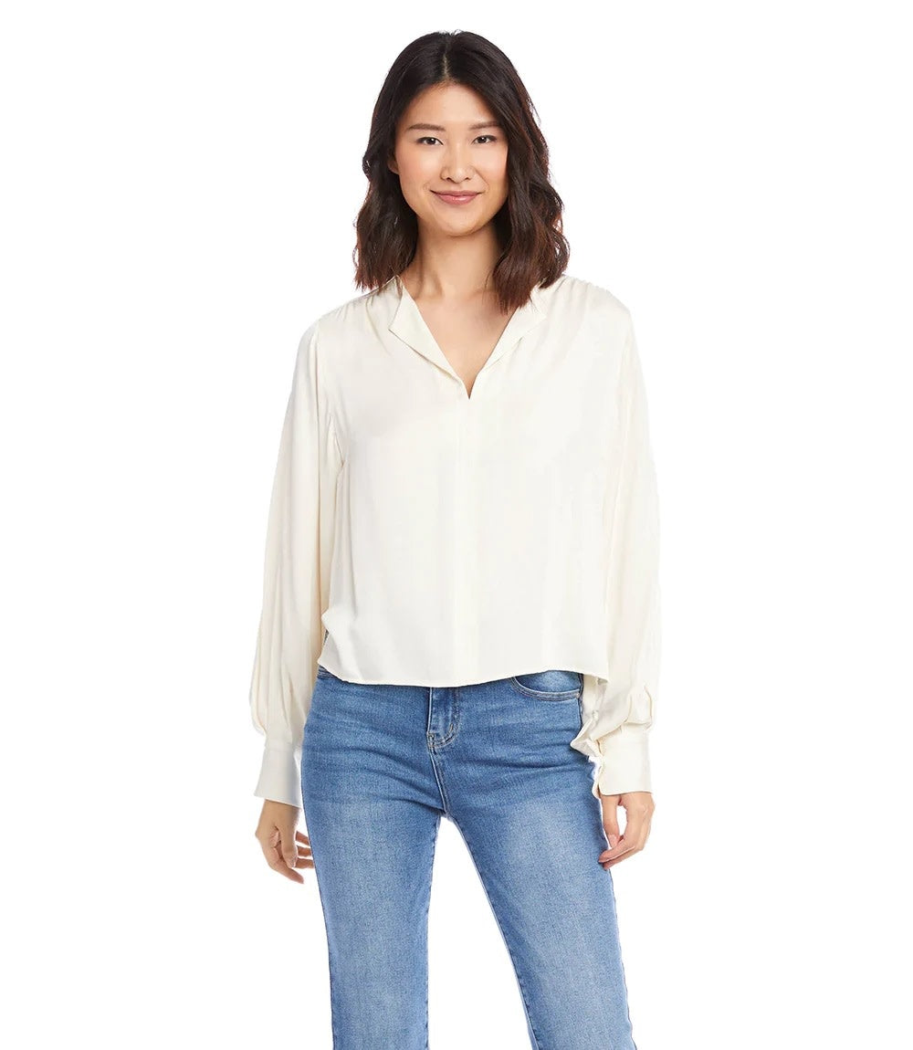 Karen Kane Blouson Sleeve Top