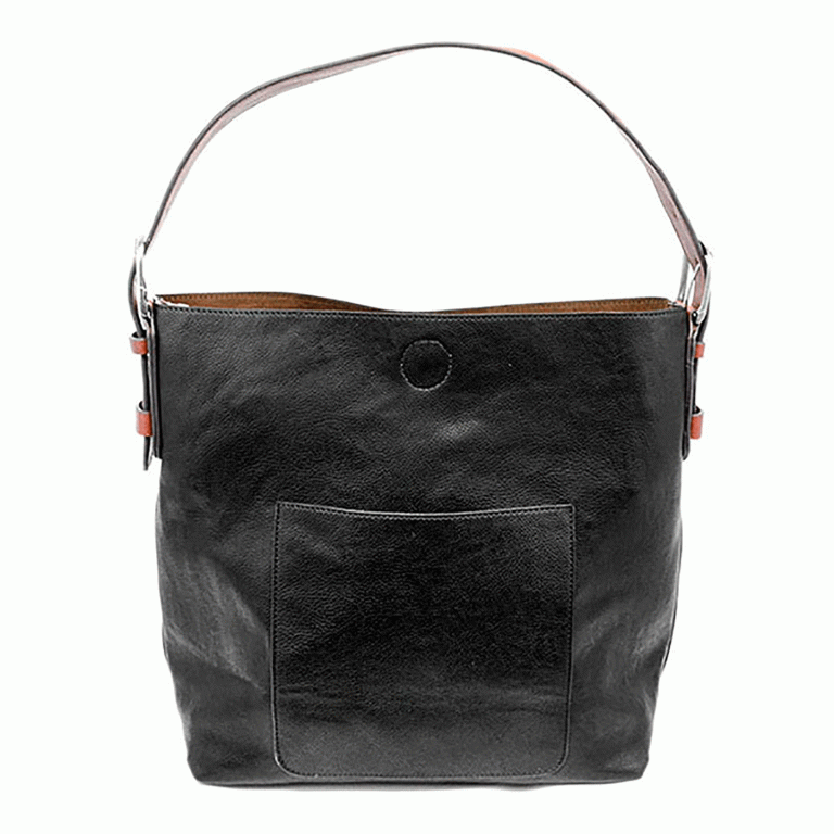 Joy Susan Hobo Cedar Handle Handbag