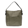 Joy Susan Hobo Black Handle Handbag