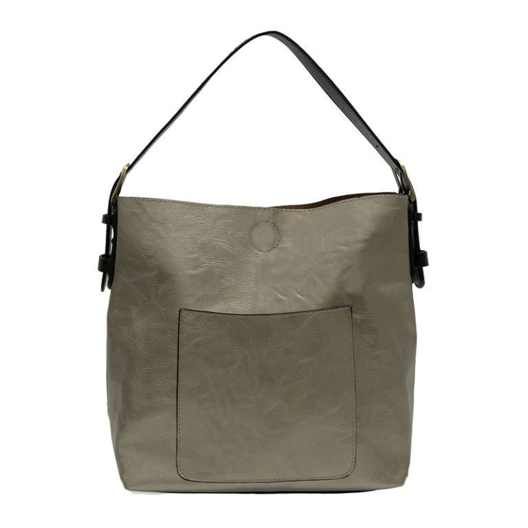 Joy Susan Hobo Black Handle Handbag