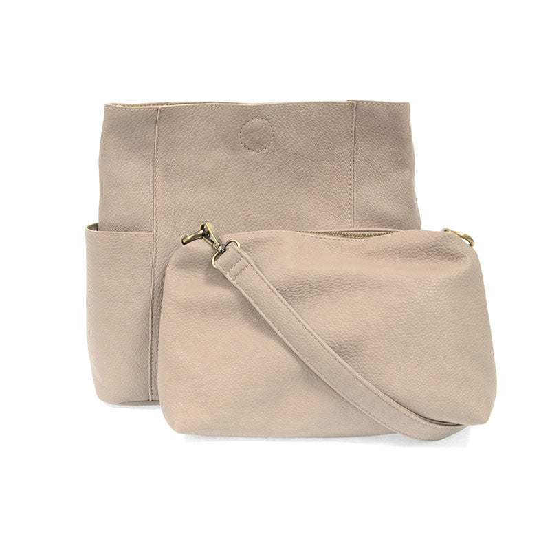 Joy Susan Kayleigh Side Pocket Bucket Bag