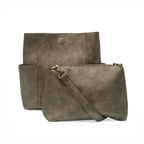 Joy Susan Kayleigh Side Pocket Bucket Bag