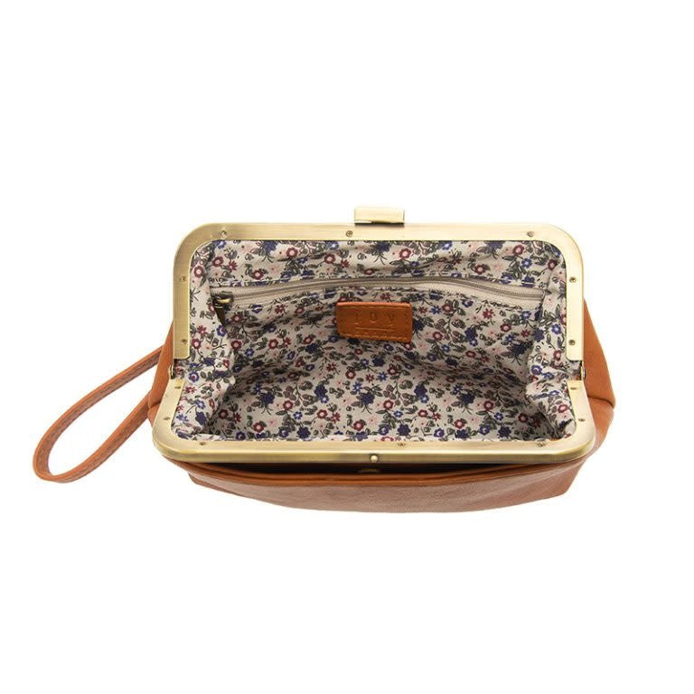 Joy Susan Vivie Frame Lock Convertible Wristlet & Wallet