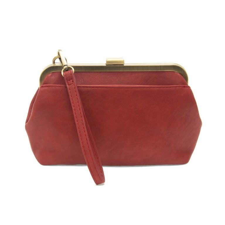 Joy Susan Vivie Frame Lock Convertible Wristlet & Wallet