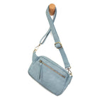 Joy Susan Kylie Double Zip Sling/Belt Bag