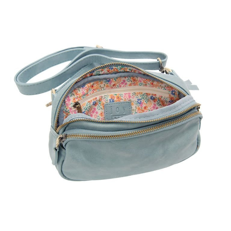 Joy Susan Kylie Double Zip Sling/Belt Bag
