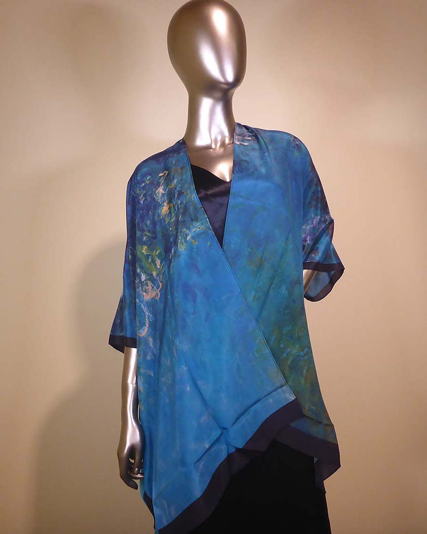 Cocoon House Long Silk Kimono