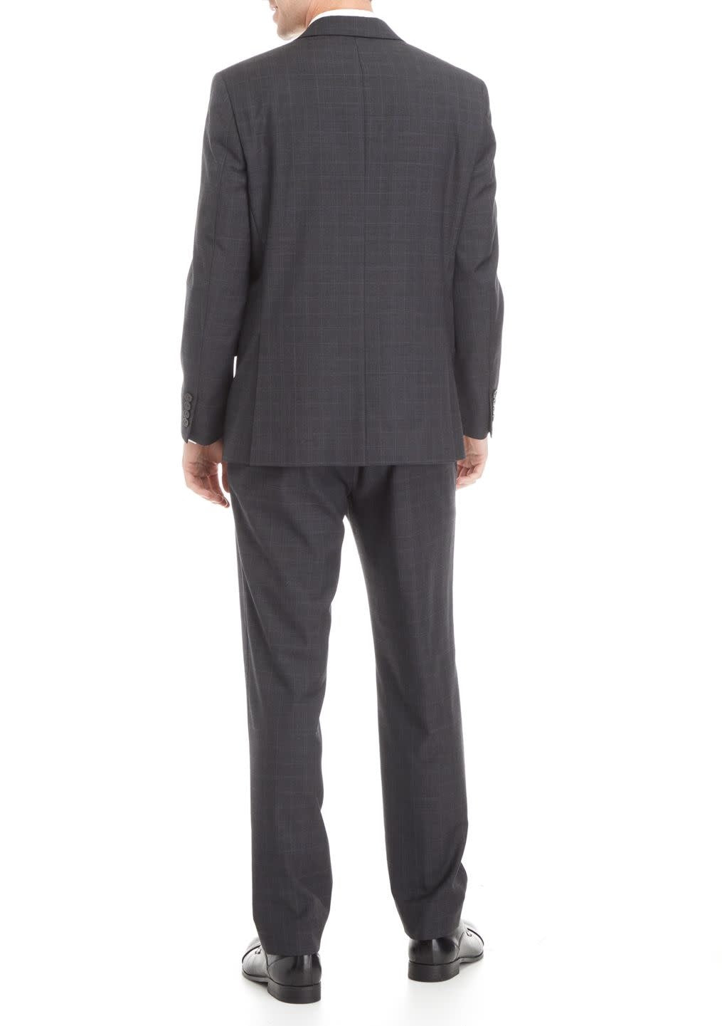 Lauren Ralph Lauren Sharkskin Windowpane Suit