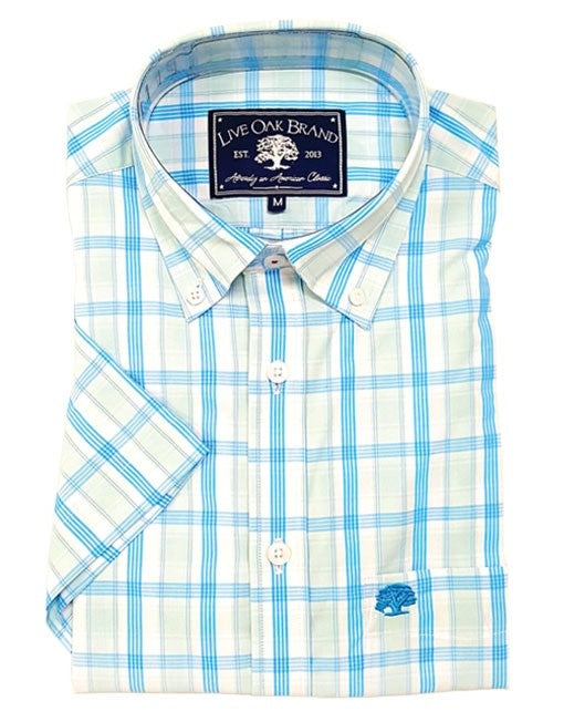 Live Oak Short Sleeve Plaid Shirt