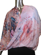 Cocoon House Frida Silk Infinity Poncho