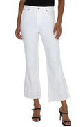 Liverpool Hannah Hi-Rise Eco Crop Flare with Crafty Seam Detail Jean