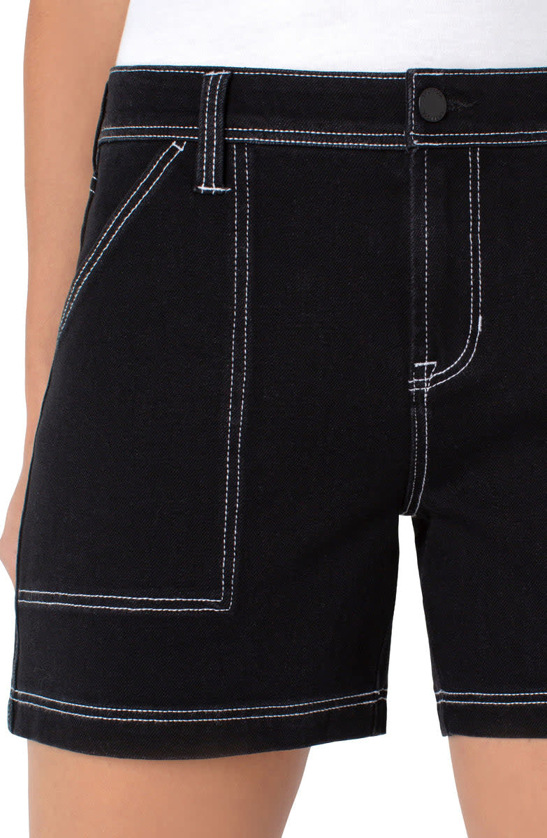 Liverpool Contrast Stitch Utility Shorts