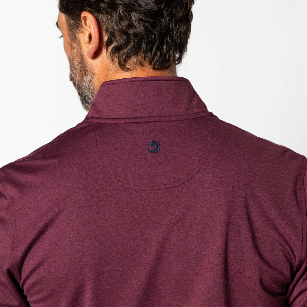 Duck Head Long Drive Performance 1/4 Zip Pullover