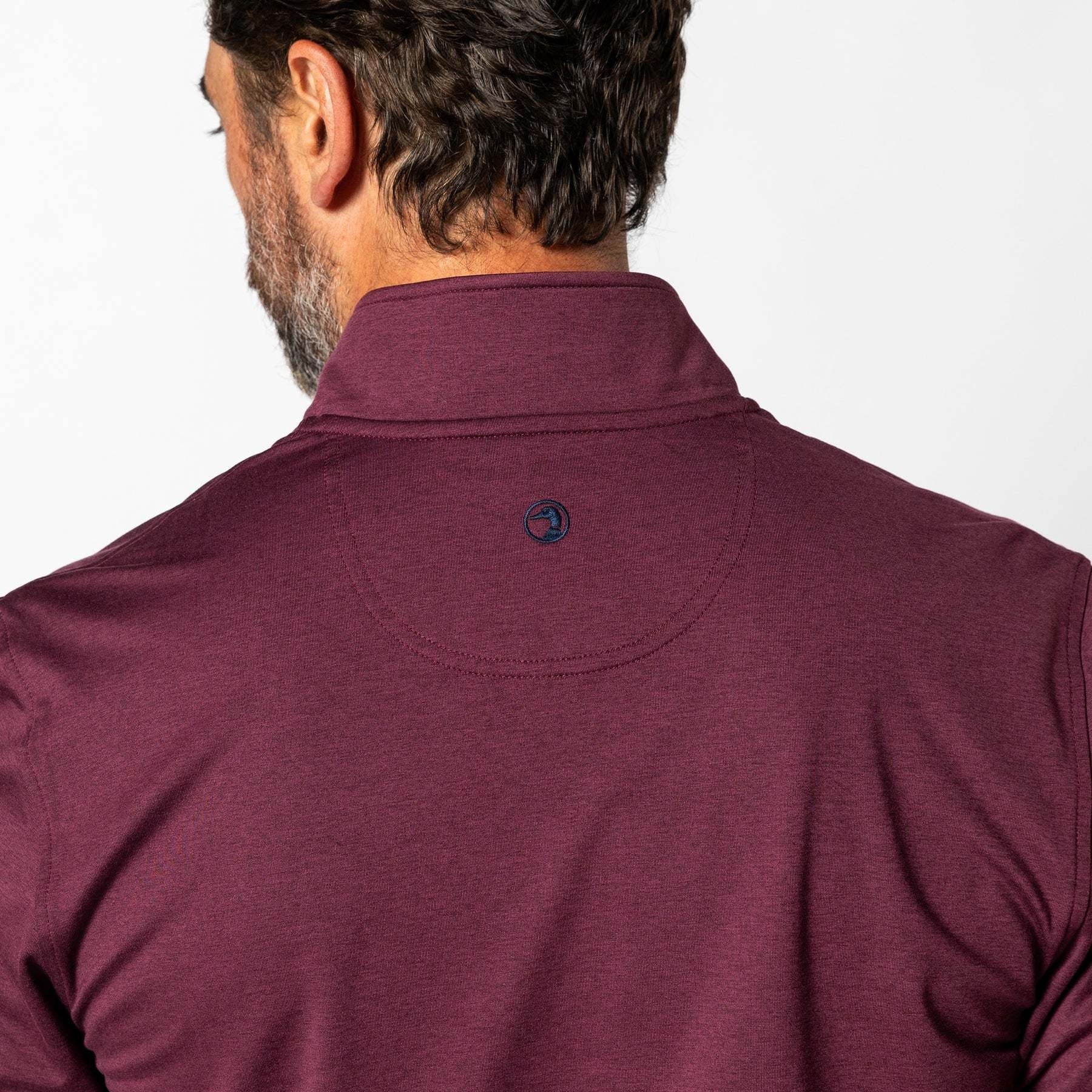 Duck Head Long Drive Performance 1/4 Zip Pullover