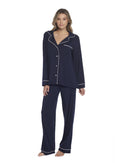 Barefoot Dreams - Luxe Milk Jersey Piped PJ Set