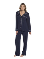 Barefoot Dreams - Luxe Milk Jersey Piped PJ Set