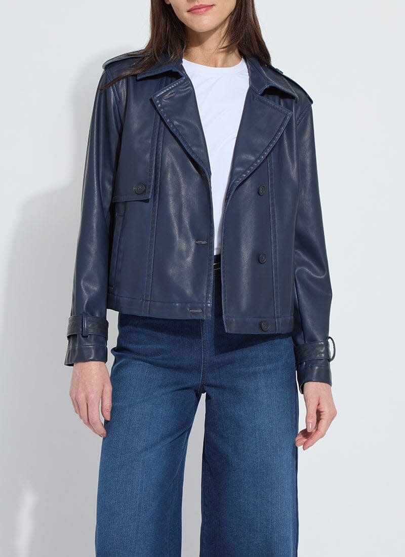 Lysse Evonne Oversized Cropped Trench Coat